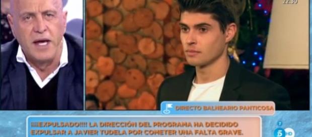Javier Tudela, consolado por su novia Alejandra tras su expulsión ... - bekia.es Javier Tudela, consolado por su novia Alejandra tras su expulsión ... - bekia.es