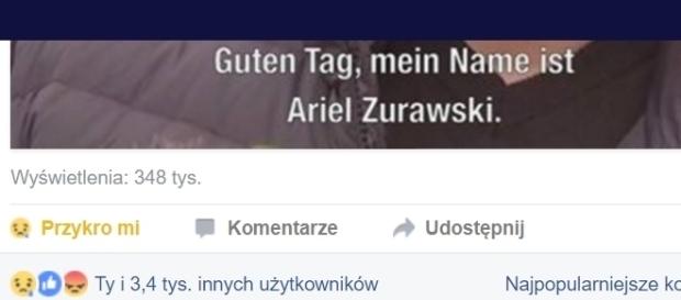 Reakcja niemieckich internautów na wypowiedź o bohaterskiej śmierci polskiego kierowcy ciężarówki, fanpage ZDF na FB. Reakcja niemieckich internautów na wypowiedź o bohaterskiej śmierci polskiego kierowcy ciężarówki, fanpage ZDF na FB.