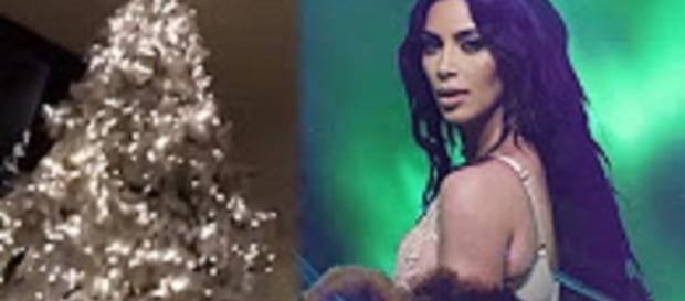 Source: Kim Kardashian Shows Off Extravagant Christmas Tree & Lights: Youtube Clever News Source: Kim Kardashian Shows Off Extravagant Christmas Tree & Lights: Youtube Clever News