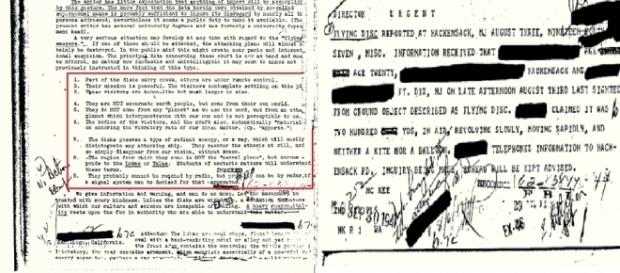 Suposta carta enviada pelo diretor do FBI para outras entidades em 1947 Suposta carta enviada pelo diretor do FBI para outras entidades em 1947