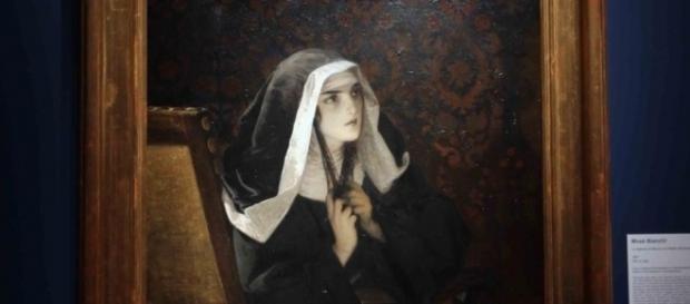 La monaca di Monza: dipinto presente alla mostra. La monaca di Monza: dipinto presente alla mostra.