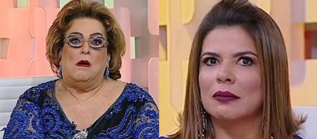 Mara chora nos bastidores do SBT ao ouvir verdades Mara chora nos bastidores do SBT ao ouvir verdades