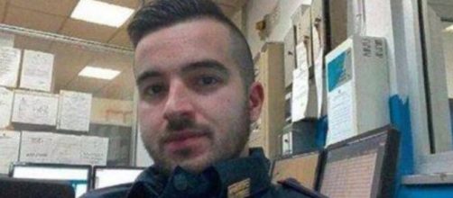 L'agente di Polizia Luca Scatà