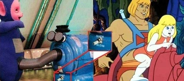 Algumas imagens passavam despercebidas na época Algumas imagens passavam despercebidas na época