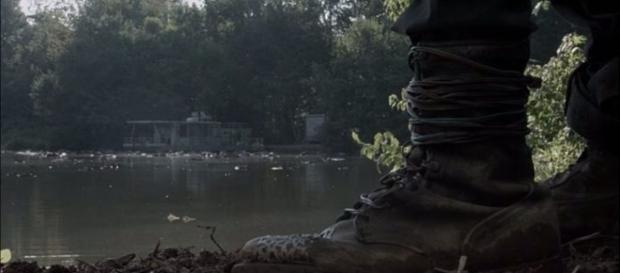 Espião de Rick e Aaron no último episódio de The Walking Dead Espião de Rick e Aaron no último episódio de The Walking Dead