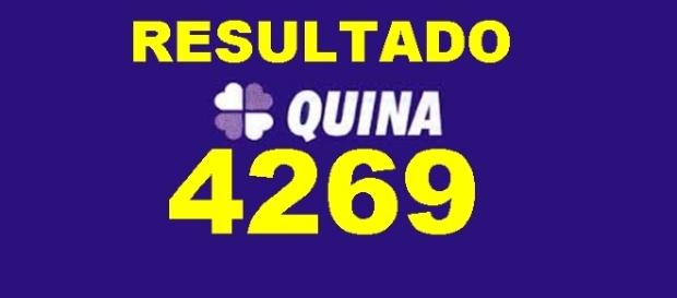 Resultado do jogo da Quina 4269 Resultado do jogo da Quina 4269
