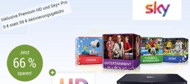 Alles für unter 30 Euro - GMX Kunden bekommen Sky für lau / Fotos: GMX, Montage Alles für unter 30 Euro - GMX Kunden bekommen Sky für lau / Fotos: GMX, Montage