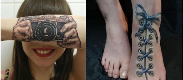 As tatuagens com técnicas 3D se tornam ainda mais reais As tatuagens com técnicas 3D se tornam ainda mais reais