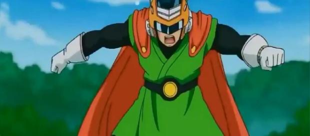Gohan es un doble de riesgo en la pelicula Gohan es un doble de riesgo en la pelicula