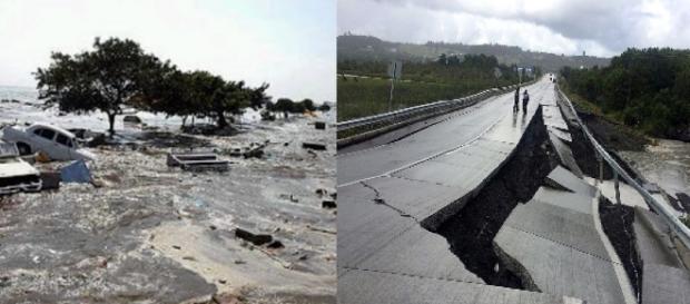 Terremoto atinge o Chile - Imagem/Google Terremoto atinge o Chile - Imagem/Google