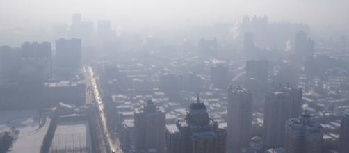 Heavy levels of smog blanket Harbin, China. Fredrik Rubensson-Wikimedia CCA-SA-2