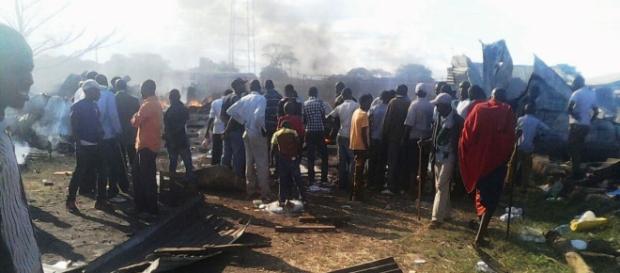 A Christmas day fire tragedy that left Rombo residents in shock/N. via ....Waigwa A Christmas day fire tragedy that left Rombo residents in shock/N. via ....Waigwa