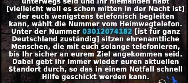 Telefonische Wegbegleitung - Rufnummer für gesamt Deutschland Telefonische Wegbegleitung - Rufnummer für gesamt Deutschland