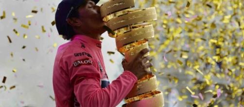 Nairo Quintana, la vittoria al Giro d'Italia 2014