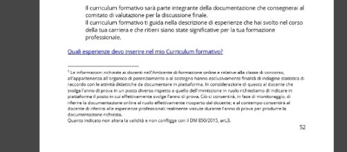 Come compilare correttamente il Curriculum Formativo