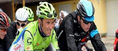 Ivan Basso insieme a Chris Froome