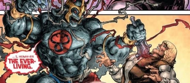 Mumm-Ra se une ao Esqueleto e mata He-man Mumm-Ra se une ao Esqueleto e mata He-man