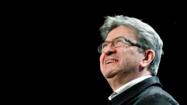 Jean-Luc Mélanchon, candidat à l'élection présidentielle