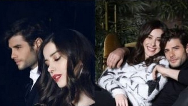 Ozge Gurel insieme a Berk Cankat