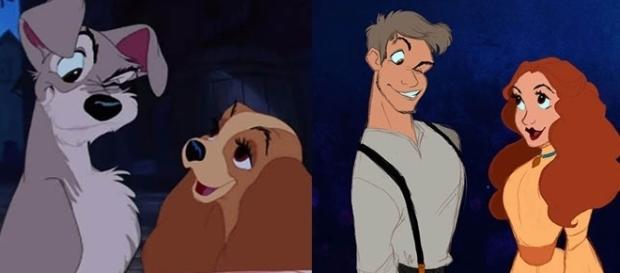 Como ficariam alguns personagens da Disney com traços mais humanos Como ficariam alguns personagens da Disney com traços mais humanos
