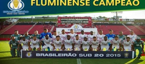 Do elenco campeão brasileiro sub-20 em 2015, Flu terá oito jogadores no seu grupo profissional para o ano que vem (Foto: Site Oficial da CBF) Do elenco campeão brasileiro sub-20 em 2015, Flu terá oito jogadores no seu grupo profissional para o ano que vem (Foto: Site Oficial da CBF)