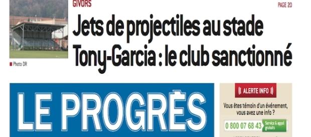Givors sous le coup d'une suspension devait s'attendre à la sanction Givors sous le coup d'une suspension devait s'attendre à la sanction