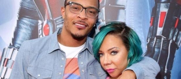 Rapper T.I. and wife Tiny Harris. Credit: NYdaily.com Rapper T.I. and wife Tiny Harris. Credit: NYdaily.com