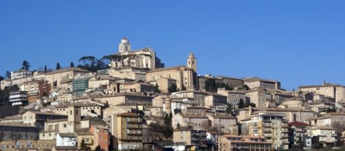 Fermo, centro delle Marche che assieme ad Umbria e Lazio sono state colpite dal sisma.