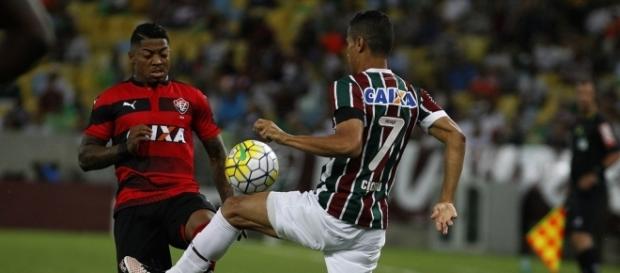 Cícero deixa o Fluminense e, em 2017, defenderá o São Paulo (Foto: Net Flu) Cícero deixa o Fluminense e, em 2017, defenderá o São Paulo (Foto: Net Flu)
