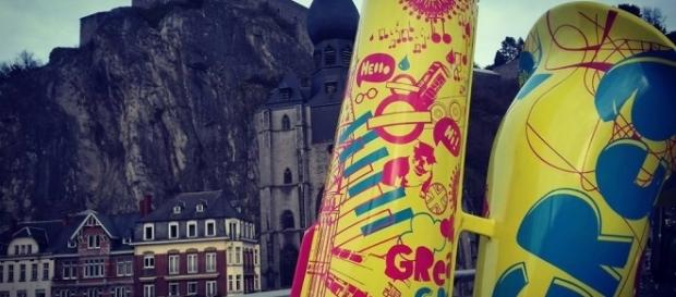 Dinant, Bélgica. Foto. Mitzi Vera Dinant, Bélgica. Foto. Mitzi Vera