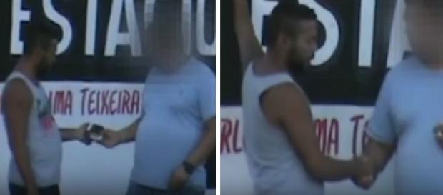 Policias infiltrados em comunidade de Bagé mostram tentativa de suborno a PM, por parte dos traficantes. Policias infiltrados em comunidade de Bagé mostram tentativa de suborno a PM, por parte dos traficantes.
