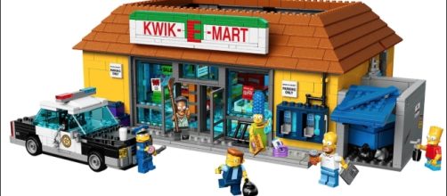 Il Jet Market in versione Lego dalla serie I Simpson