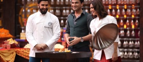 Ranveer Singh meets Chef Vikas Khanna on MasterChef India Season 5 ... - ibtimes.co.in