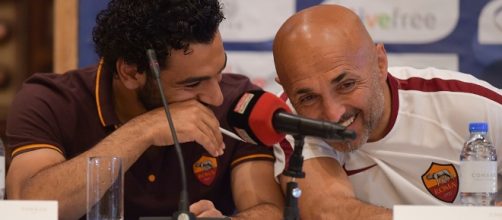 Salah e Spalletti ridono in conferenza stampa
