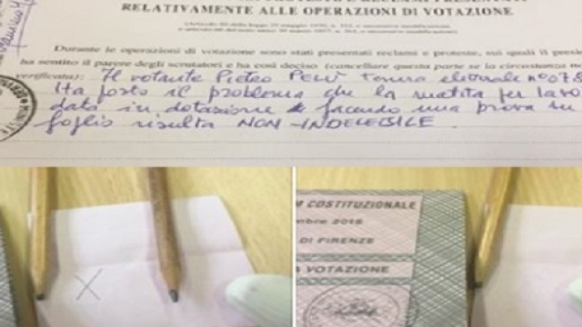 Un estratto del post di Piero Pel&ugrave; dove si legge la sua dichiarazione messa a verbale.