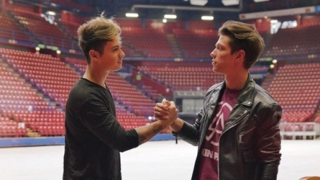 Benji e Fede al Forum di Assago in vista del nuovo tour che partirà in primavera