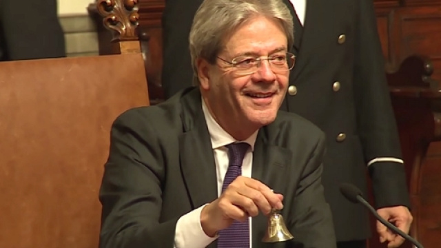 Paolo Gentiloni, presidente del Consiglio