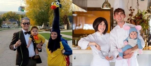 As famílias resolveram fazer cosplays bem divertidos As famílias resolveram fazer cosplays bem divertidos