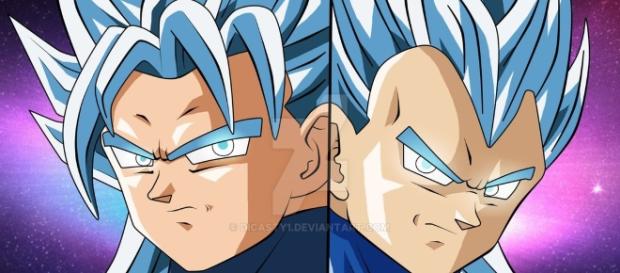Fan art de Dicasty sobre Goku y Vegeta con una nueva transformación Fan art de Dicasty sobre Goku y Vegeta con una nueva transformación