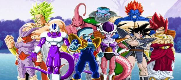 Los mejores 6 villanos de Dragon Ball Los mejores 6 villanos de Dragon Ball