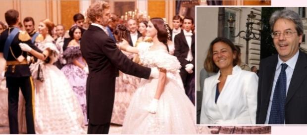 Paolo Gentiloni Silveri con la moglie Emanuela Mauro Paolo Gentiloni Silveri con la moglie Emanuela Mauro