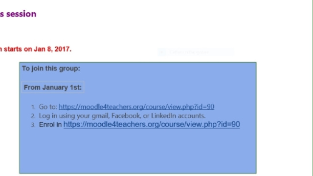 Ecco il link per iscriversi al corso gratuito Clil.