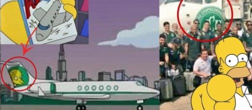 Simpsons, demônios, previsões e contatos paranormais, toda bizarrice plantada na internet sobre o acidente da Chapecoense