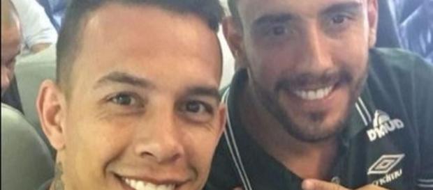 Alan Ruschel trocou de poltrona momentos antes Alan Ruschel trocou de poltrona momentos antes