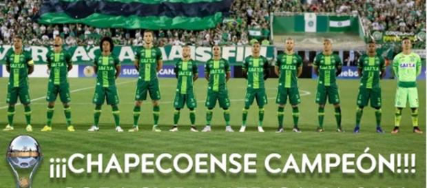Chapecoense é declarada campeão da Copa Sudamericana Chapecoense é declarada campeão da Copa Sudamericana
