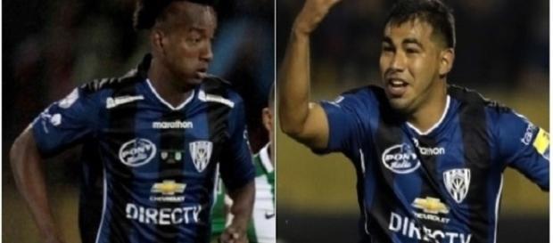 Orejuela (esquerda) e Sornoza: primeiros reforços do Fluminense para 2017 (Foto: Uol Esporte) Orejuela (esquerda) e Sornoza: primeiros reforços do Fluminense para 2017 (Foto: Uol Esporte)