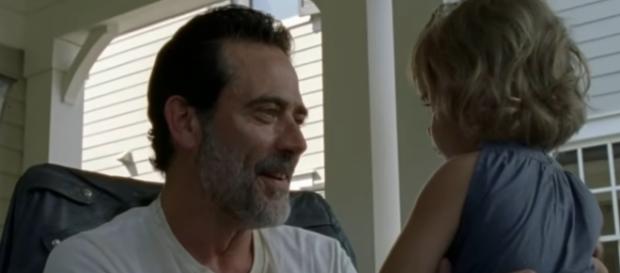 What are Negan's plans for baby Judith on 'The Walking Dead?' - Image via Daryl Dixon/Photo Screencap via AMC/YouTube.com What are Negan's plans for baby Judith on 'The Walking Dead?' - Image via Daryl Dixon/Photo Screencap via AMC/YouTube.com