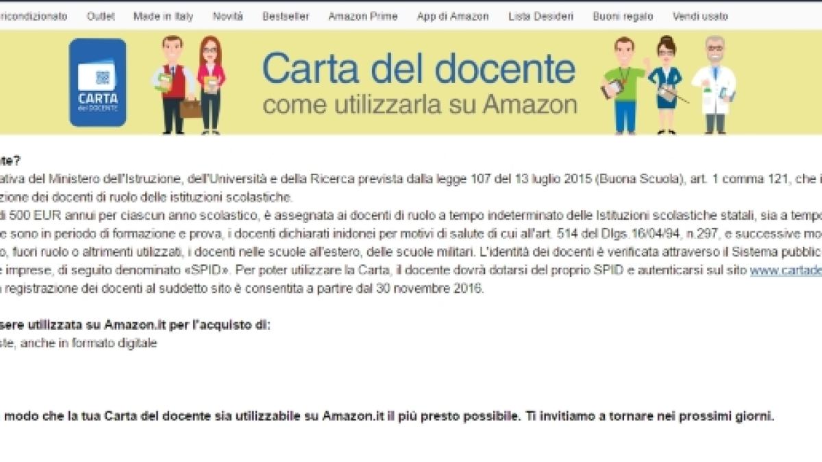 Bonus Docenti 500 Euro Amazon E Eprice Aderiscono Alla