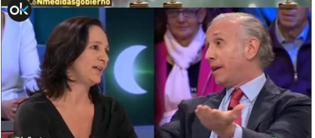 Carolina Bescansa y Eduardo Inda Carolina Bescansa y Eduardo Inda