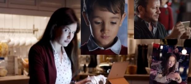 Huawei Werbung: Alle online - und niemand will Weihnachten feiern! / Fotos: Huawei; LH/TBWA Huawei Werbung: Alle online - und niemand will Weihnachten feiern! / Fotos: Huawei; LH/TBWA